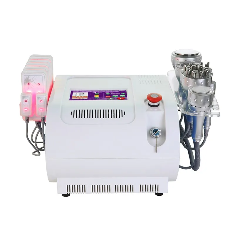 Лучшее сочетание! Lipo Laser+ Кавитация+ RF+ вакуум/кавитация Lipolaser для похудения