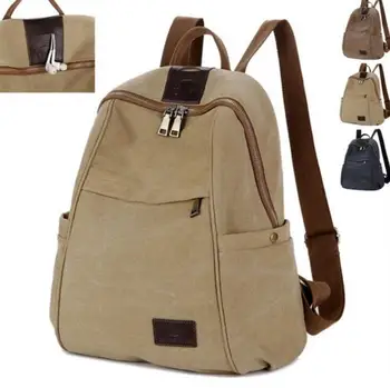 

X-Online 041817 hot new lady casual canvas travel backpack student school bag