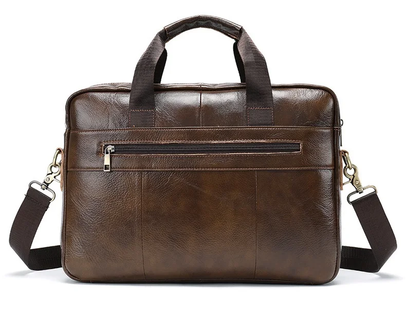 Высококачественный портфель из яловой кожи мужские сумки из натуральной кожи сумки через плечо мужская Роскошная деловая сумка для