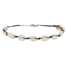 Boho Conchas De Mar Collar gargantilla Mujeres Conchas Naturales Joyeria gargantilla Simple Collar Para Mujer Ninas colores