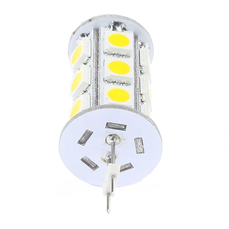 Светодиодный G4 лампы 12VAC/12VDC 18 светодиодный 5050SMD белый/теплый белый 360-396LM башня Тип 20 шт./лот