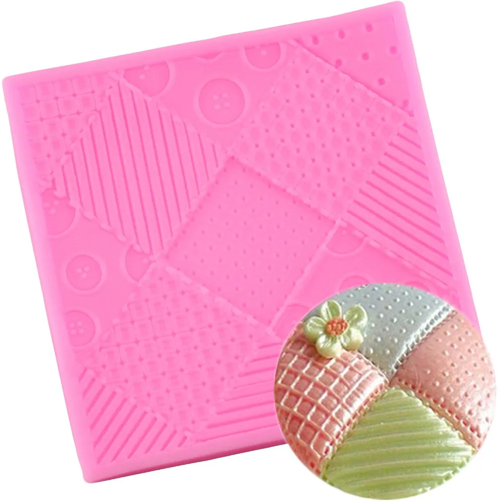 

Flower Pattern Silicone Mat Fondant Cake Lace Embossed Cake Mold Sugar Lace Mat Cake Decorating Tool Embossing Sguar lace pad