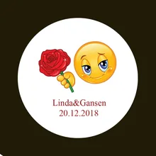 100 шт. пользовательские Стикеры и индивидуальный логотип свадьбы Стикеры s ваш собственный дизайн Стикеры s персонализированные Стикеры s Boda