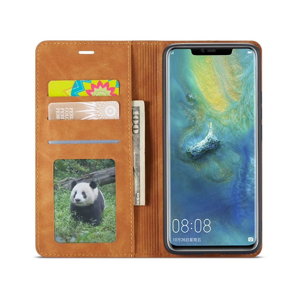 Bao da Generic Cho Huawei Mate 20 Pro Lite Mềm Sang Trọng Cảm Ứng Lật Quyển Sách Dành Cho Huawei Mate20 Pro Lite Dạng Ví -Màu Trường Hợp Túi phone case for huawei