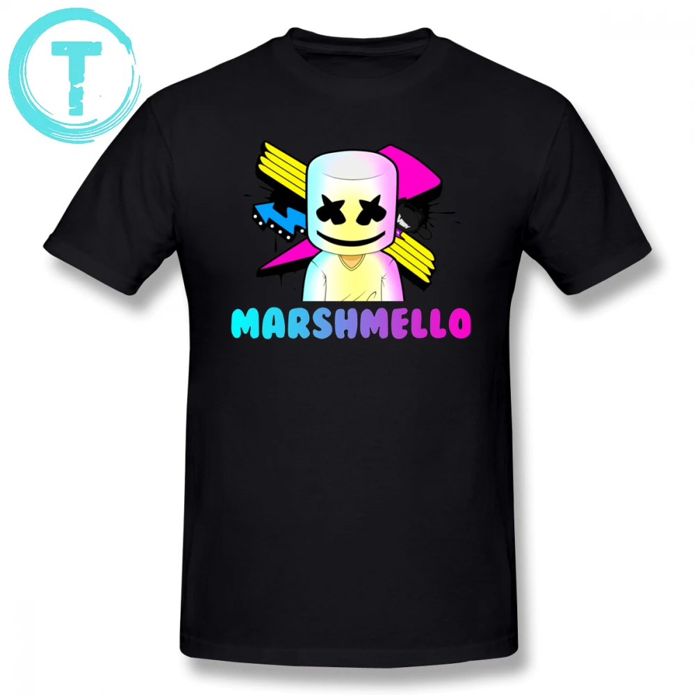 

Tomorrowland T Shirt Marshmello T-Shirt 6xl Short Sleeve Tee Shirt Printed Man 100 Percent Cotton Awesome Streetwear Tshirt