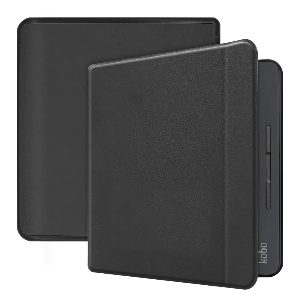 

Smart Leather Case For Kobo Forma 8 inch Ultra Slim Solid Shockproof Cover For Funda KoboForma e-Books Case Auto Sleep Wake Up