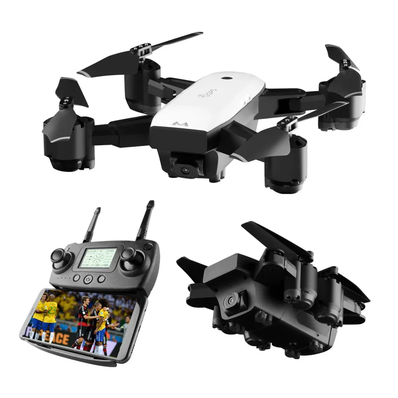 

Racing Dron with Camera HD Wide Angle 1080P 5MP WIFI FPV Helicoptero RC Drone Profissional Follow Me GPS Quadcopter Aircraft Toy