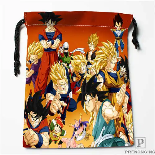Таможня печать vegeta_gohan_buu_Drawstring хозяйственные сумки дорожный мешочек для хранения плавать Пешие прогулки игрушка сумка унисекс мульти Size18-12-31-25
