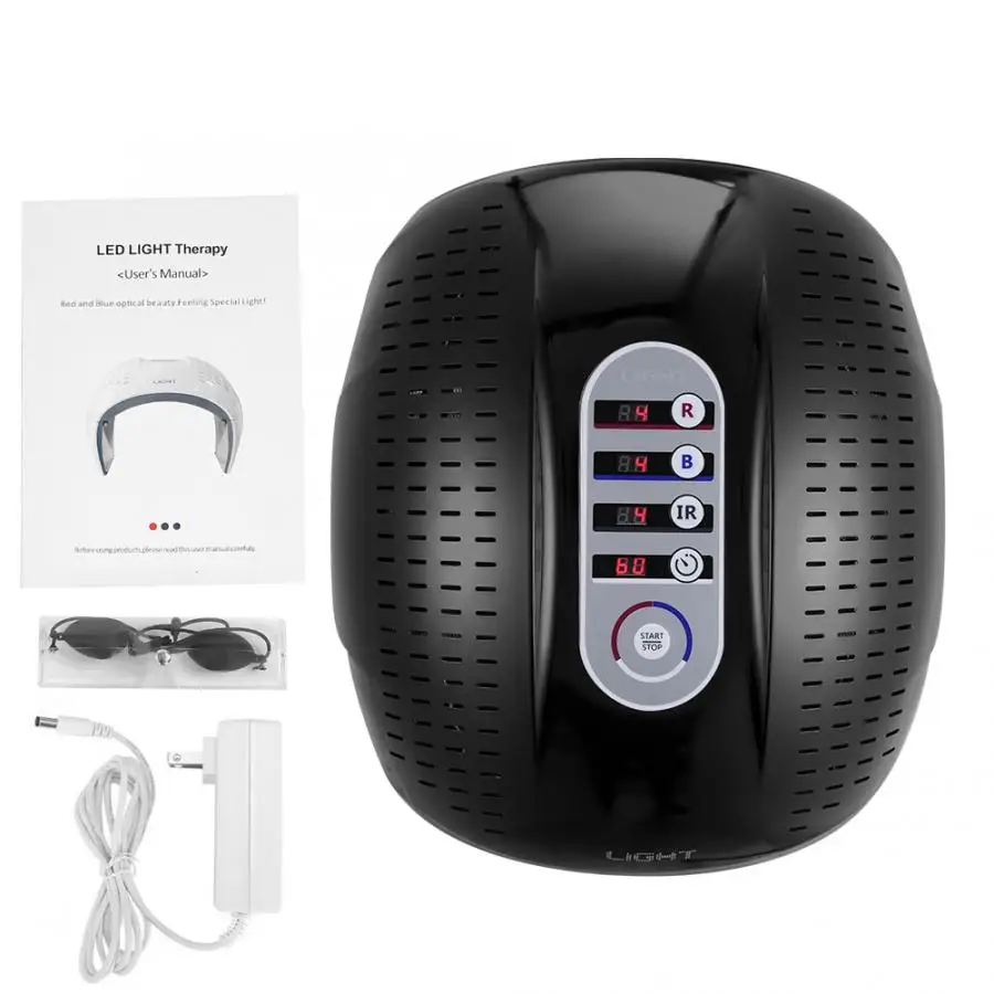 US Plug 3 типа 4-color PDT аппарат для удаления акне лицо светодиодный свет терапия по омоложению кожи массаж расслабляющий для красоты инструмент машина - Цвет: US Plug