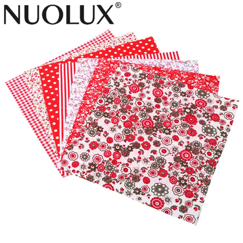

7pcs Fashion Assorted Pattern Floral Cotton Fabric Cloth Patchwork Needlework Sewing Textile Handmade DIY Crafts