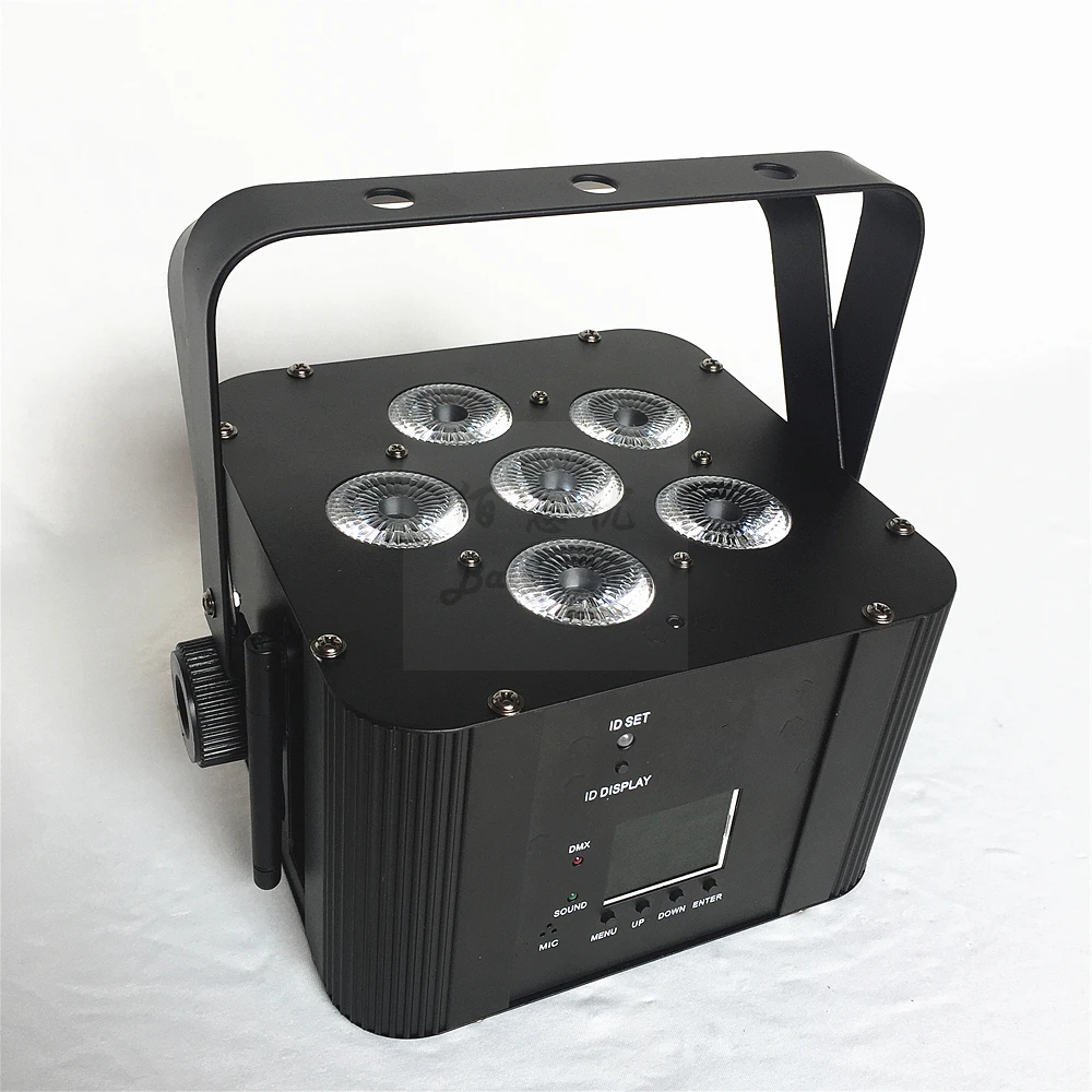 6pcs Battery Flat PAR 07