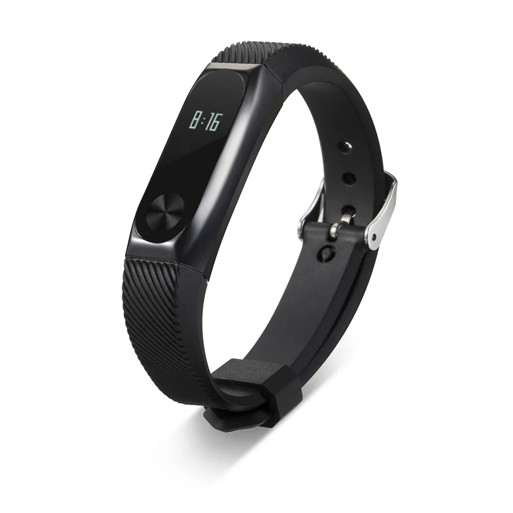 

Good selling Replacement Wristband Band Strap + Metal Case Cover For Xiaomi Mi Band 2 Bracelet oct.9