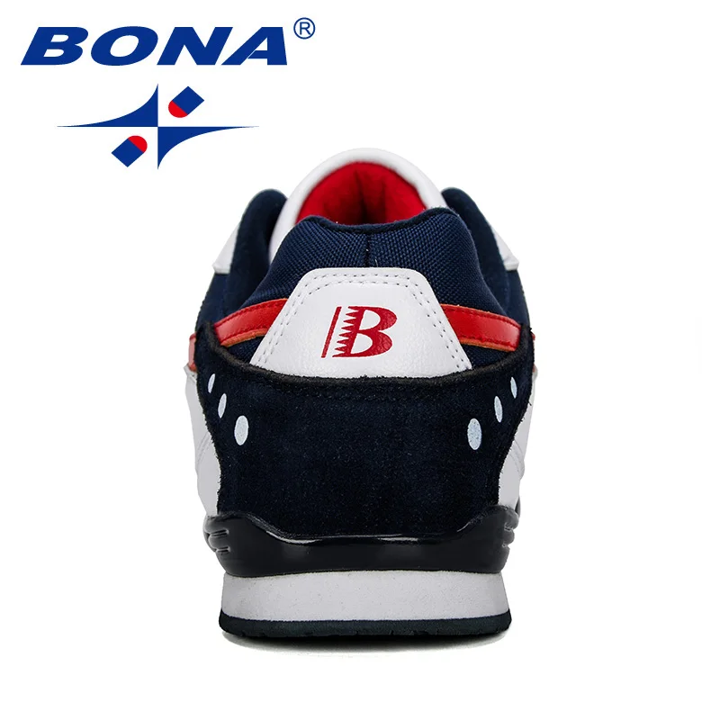 BONA/Новинка года; Дизайнерские мужские кроссовки; легкие дышащие Zapatillas; Повседневная обувь; Мужская обувь для отдыха; Уличная обувь; zapatos hombre