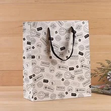 Лучшее пожелание 30*40*8 см Красивый бумажный пакет с ручкой подарочная упаковка Свадьба День рождения конфеты