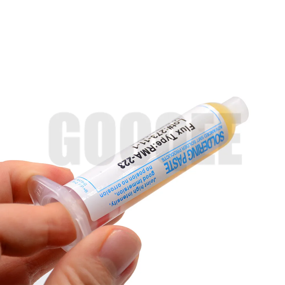 

2PCS DIY Solder Soldering Paste 10cc Flux Grease for Chips Computer Phone LED PCB Repair Tool RMA-223 1um