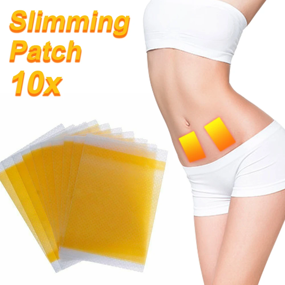 

100 Pcs Slimming Patch Belly Abdomen Weight Loss Burning Fat Lazy Paste Slim Pad