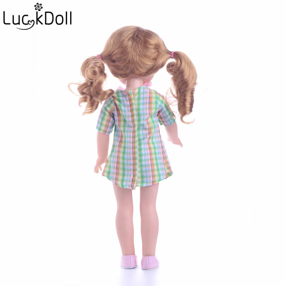 Luckydoll новая кукла одежда аксессуары юбка подходит для 14,5 дюймов Американская женская кукла игрушка детский лучший праздничный подарок