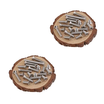 

100Pcs M2.5*22/25/28/30/32/35/38/40/45/50/60mm Steel Flat Head Flat Tail Stainless Screws Bolts