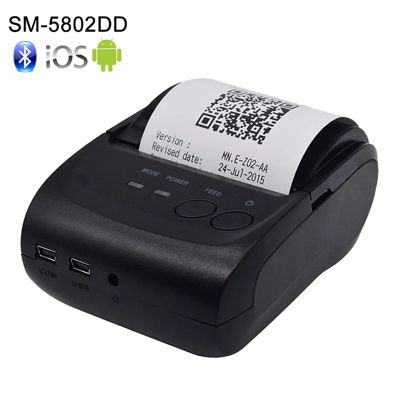 Tragbare 58mm Thermische Bluetooth Drucker Bluetooth Empfang Drucker bluetooth USB/serial port für Windows Android POS Drucker Tragbare 58mm Thermische Bluetooth Drucker Bluetooth Empfang Drucker bluetooth USB/serial port für Windows Android POS Drucker