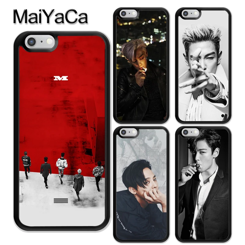 

MaiYaCa T.O.P BIGBANG Kpop G-Dragon Printed Soft TPU Coque Skin Phone Case For iPhone X XR XS Max 6 6S 7 8 Plus 5 5S SE Cover