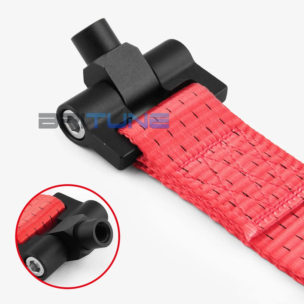 سيارات سحب مقطورة حزام أحمر اللون عموما حزام نايلون Remolque Tornillo سحب الحبال ل BMW 1/3/5/ 6 سلسلة اكسسوارات التحديثية