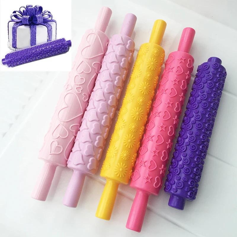 Cake Tool 1Piece Wilton Rolling Pin Daisy Different Patterns Baking
