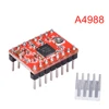 1pc 3D Printer parts A4988 Stepper Motor Driver Module with Heatsinks Reprap Board Suitable Ramps 1.4 For 3D Printer ► Photo 1/6