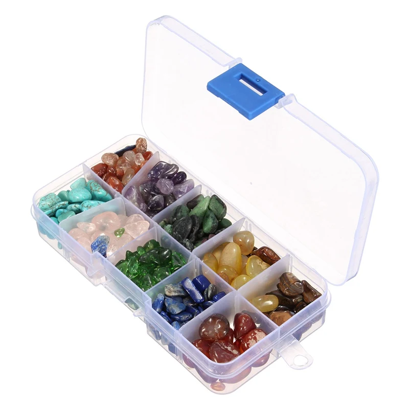 Перестоимость 255 г десять видов камня натуральный кварцевый кристалл