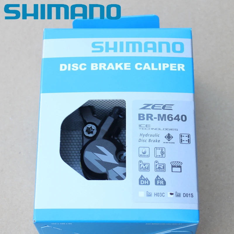 Shimano горный велосипед AM DH FR ZEE BR-M640 тормозной суппорт Гидравлический дисковый