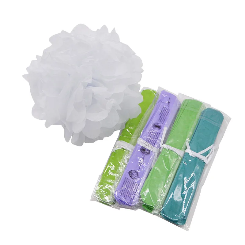 1 шт. 4 12 дюймов помпоны из бумаги салфеток Pom Poms Свадебные украшения DIY Цветочные