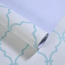 Скандинавские элегантные Геометрические Сетки обои s пилинг и палочка стены рулон бумаги синий гостиной украшения мебели стены бумаги EZ029