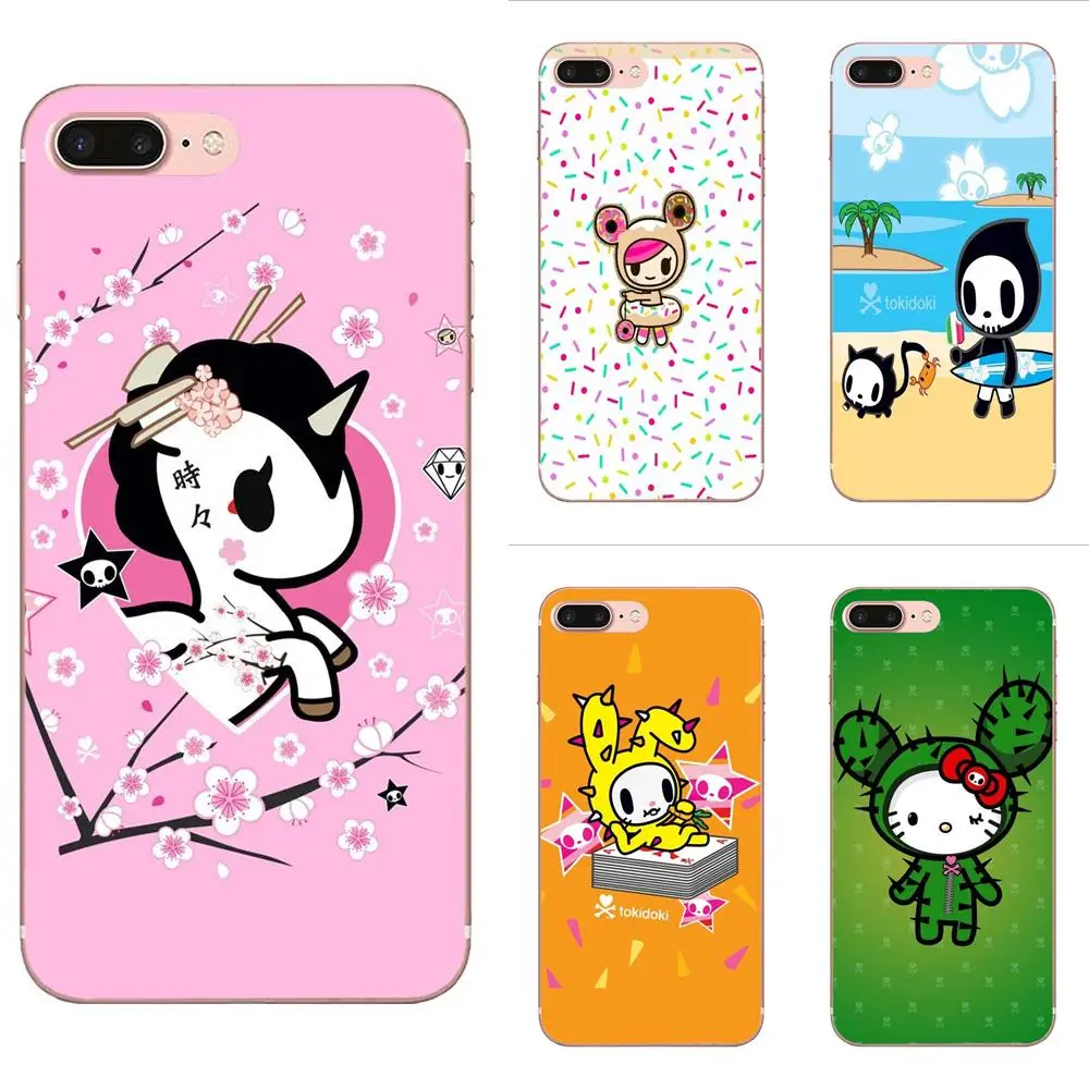 Розовый чехол для телефона Tokidoki Unicorno Donutella Huawei Mate 7 8 9 10 20 P8 P9 P10 P20 P30 Lite Plus Pro 2017 Tpu |
