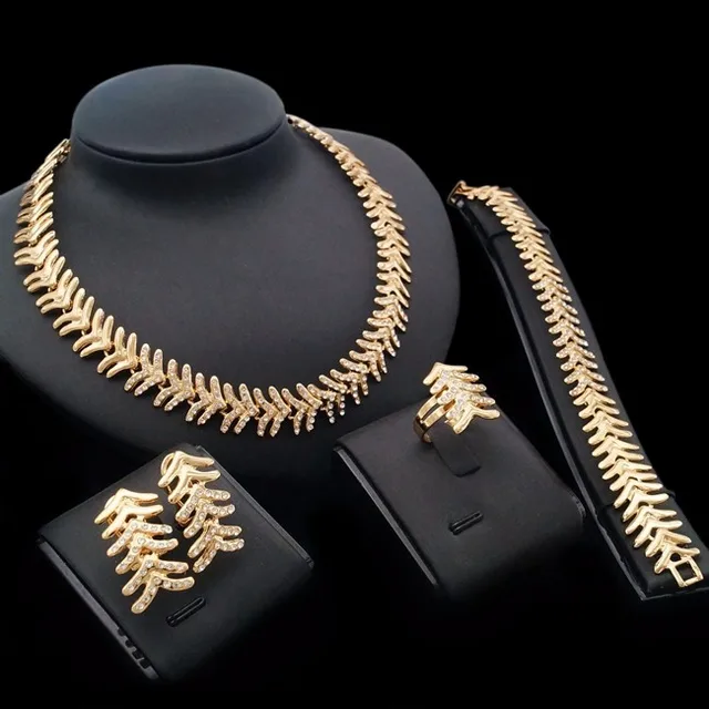 Philippines perle ensemble de bijoux cadeau articles Or 18 carats