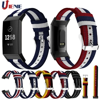 

Replacement Watchband Straps for Fitbit Charge 3 Bands Nylon Wrist Band Smart Watch Wristband for Charge3 Bracelet Accessories