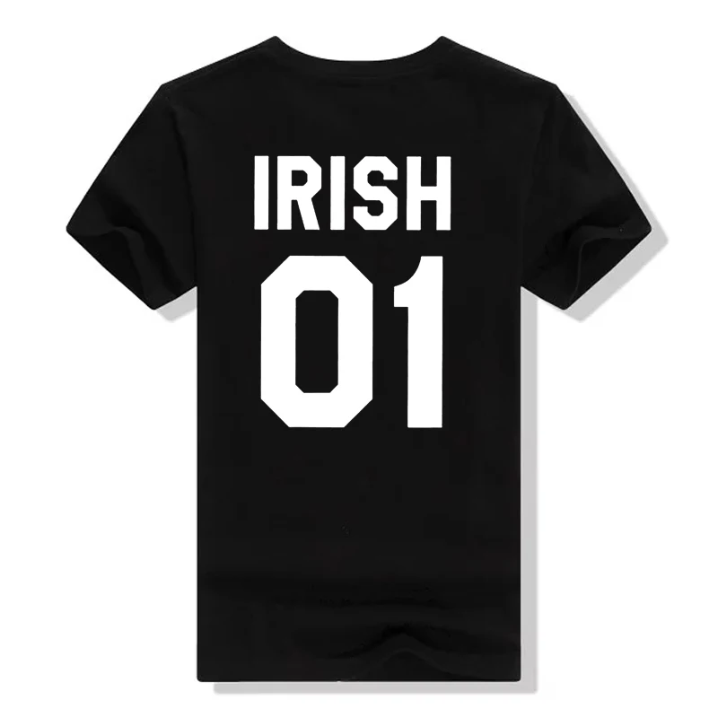 Irish 01 02 St Patrick day T Shirts Couple T Shirts For Lovers Casual Match Couple Clothes Summer Men Women Valentine's Tops Tee