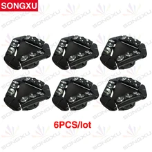 SONGXU 6 шт./лот 9 глаза пикселей 9X10 Вт 4 IN1 светодиодный DMX паук световой эффект переносное потолочное освещение/SX-MH140