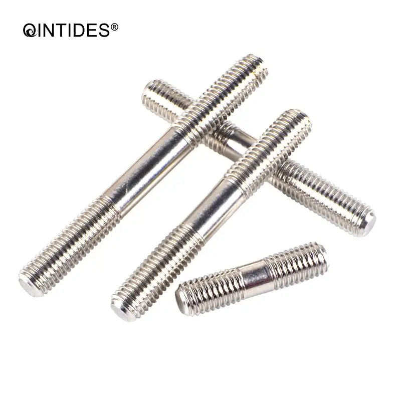 QINTIDES M27 M30 двухсторонние шпильки (зажимной тип) 304 нержавеющая сталь