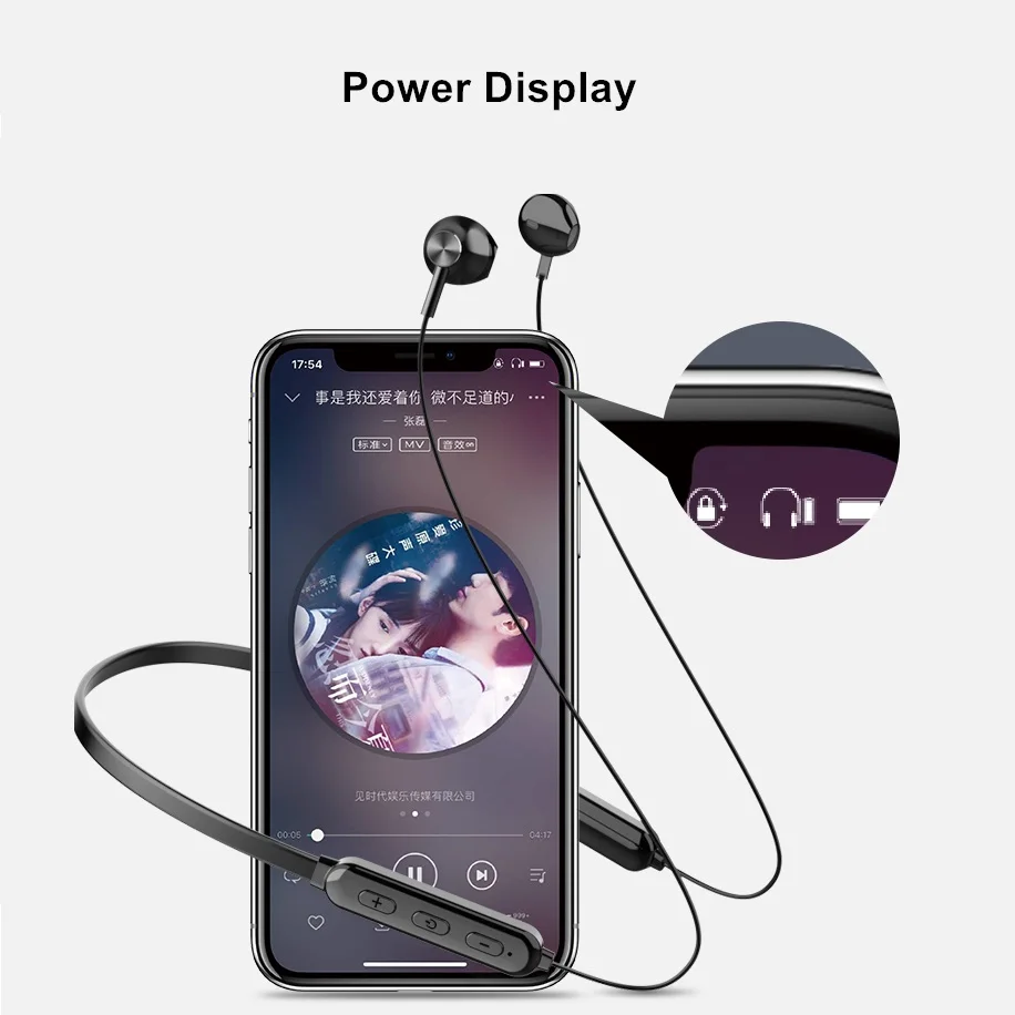 YPAY X7 новейшие беспроводные наушники Bluetooth для телефона с шейным ободом