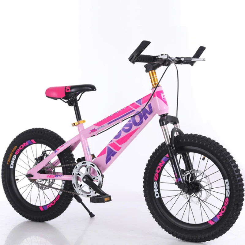 Perfect 18/20 inch mountain bike Children bicycle front and rear disc brakes single speed children
