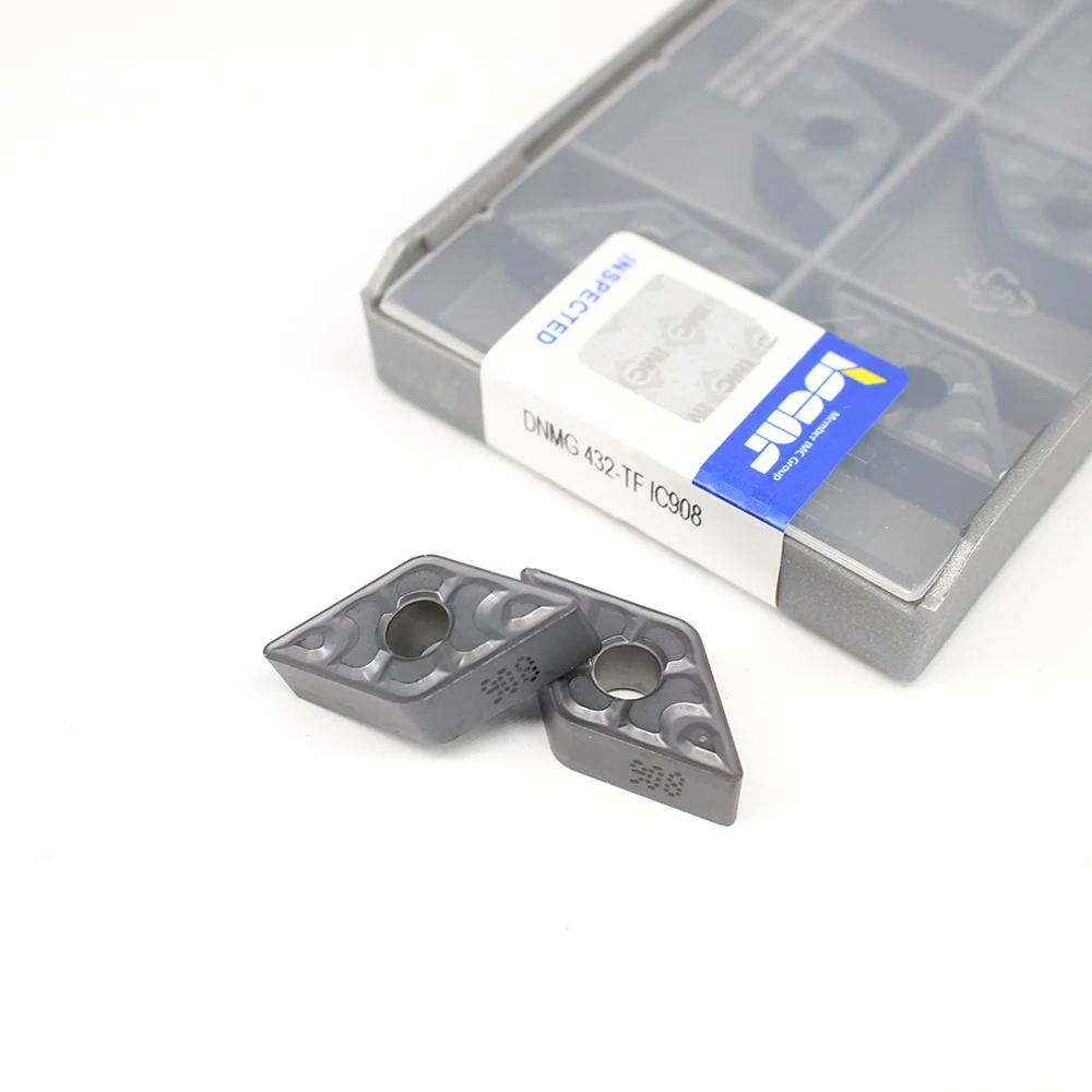 

New DNMG150608 TF IC908/432-TF IC908 High Quality Turning Carbide Insert Milling Cutter CNC Lathe Tool DNMG 150608