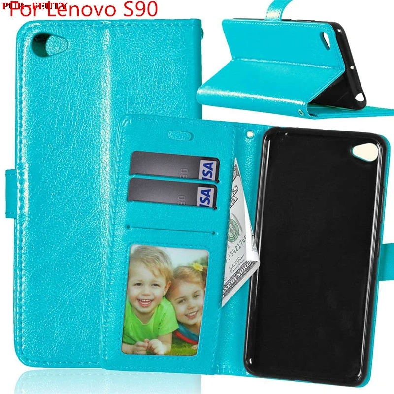 

Magnetic Flip Case for Lenovo S90a S90 S90-a Wallet Stand Photo Frame Luxury Retro Phone Leather Cover for Lenovo S 90 90a 90-a