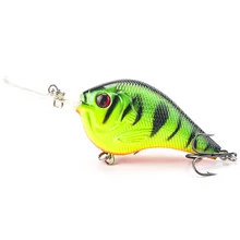 9.5cm 11g Hard Fishing Lure Carp Fishing Bait Crank Bait Treble Hooks