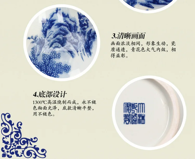 Qing qianlong mark Casa antica Vaso di porcellana Vasi da tempio Vasi di zenzero blu e bianco Vaso di ceramica Vaso cinese di Jingdezhen vendita (5).jpg