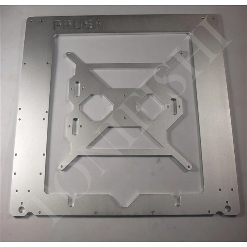Reprap Мендель Prusa I3 3D рамка алюминиевого сплава 6 мм Толщина окисление серебра