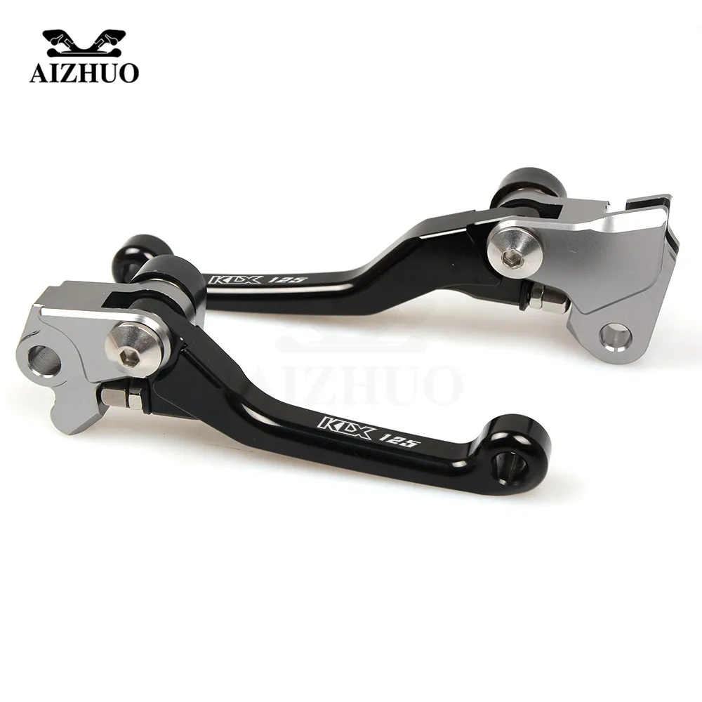 CNC Aluminum Motocross dirt bike Pivot Brake Clutch Levers for KAWASAKI KLX125 KLX 125 2010 2011 2012 2013 2014 2015 2016