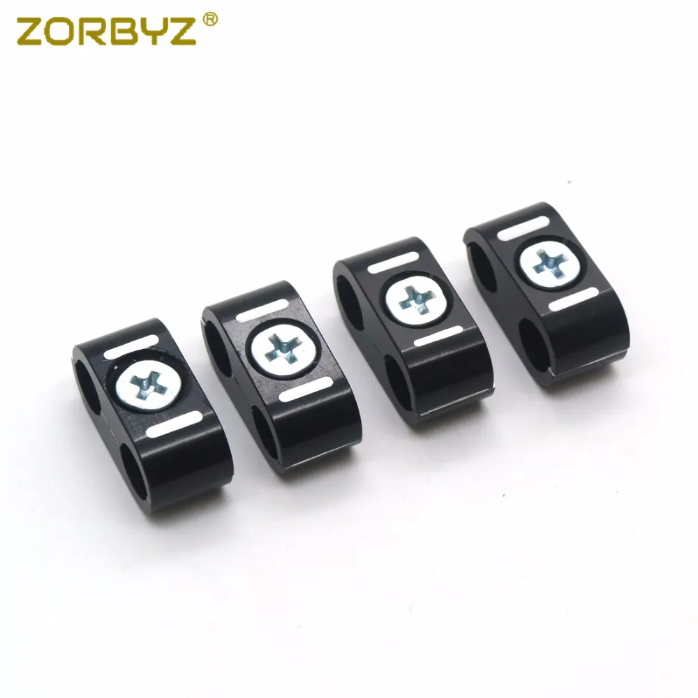ZORBYZ тормоза дроссельной заслонки кабельные зажимы для Harley Sportster 883 1200 Dyna Softail Fat