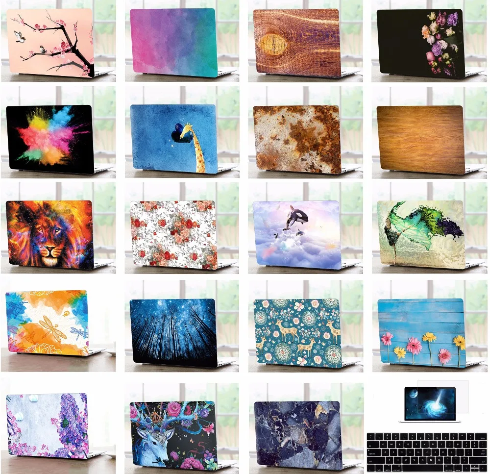 Laptop Matte Hard Case Keyboard Cover LCD Film Screen Protector Set For font b Apple b