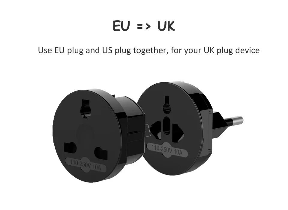 NTONPOWER Universal Electrical Plug Adapter