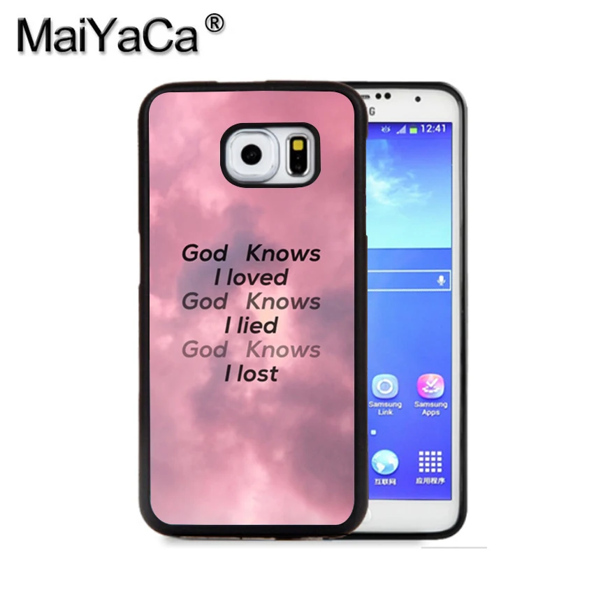 Maiyaca Лана Дель Рей тексты песен 7 чехол для телефона Samsung S9 S8 плюс S7 S6 Edge Plus