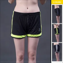 Для женщин спортивные шорты черный и зеленый серый белый лоскутное Йога Бег Фитнес Женская одежда тонкая спортивная одежда женская верхняя одежда